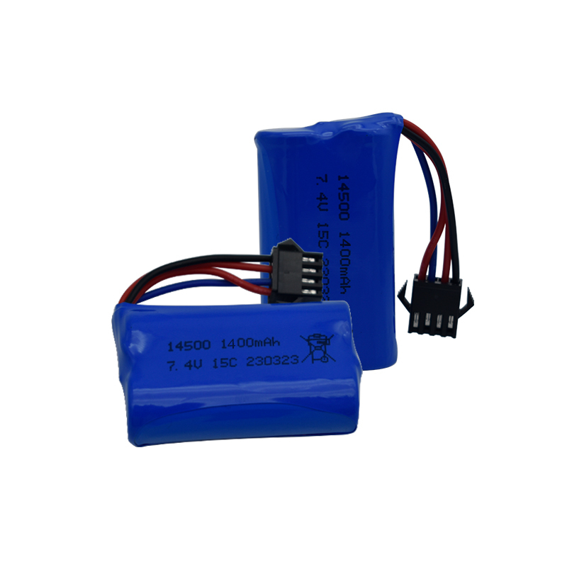 7.4V 1400mAh 14500 Lithium-Ion - Drone Battery Li-Ion ulasan dan harga