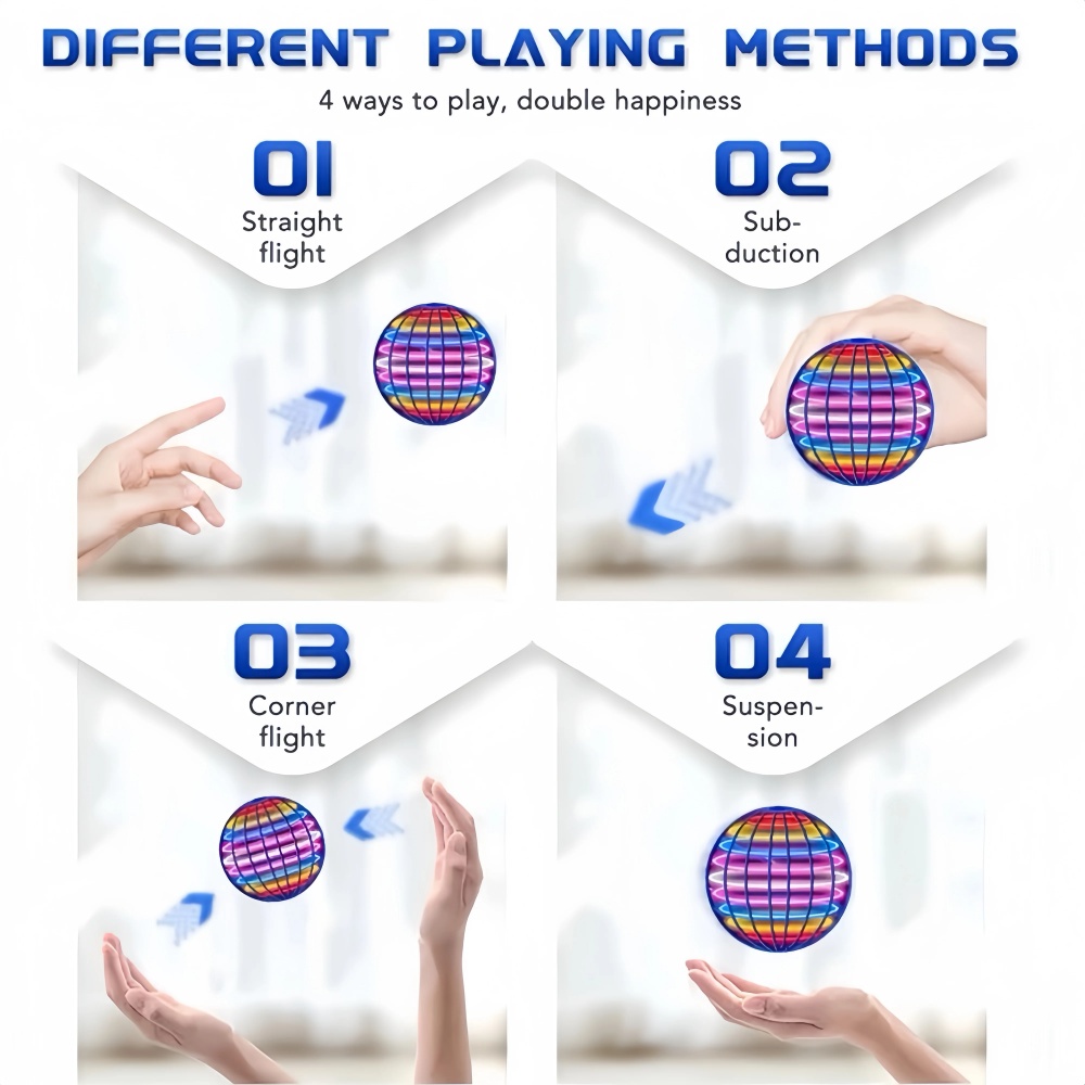 Flying Orb Boomerang Ball LED  - Drone Battery Balance Charger ulasan dan harga