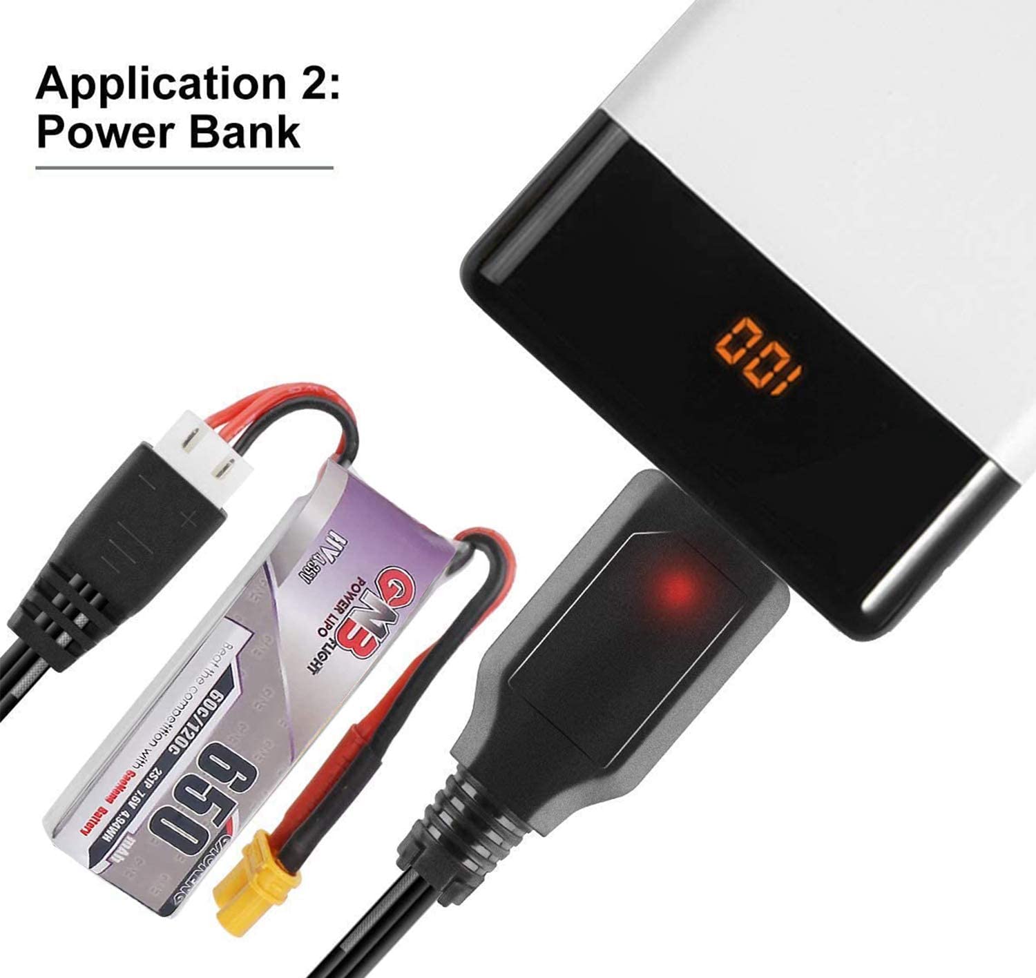 1-Pack XH-3P Balance 7.4V 1A L - Drone Battery Balance Charger ulasan dan harga