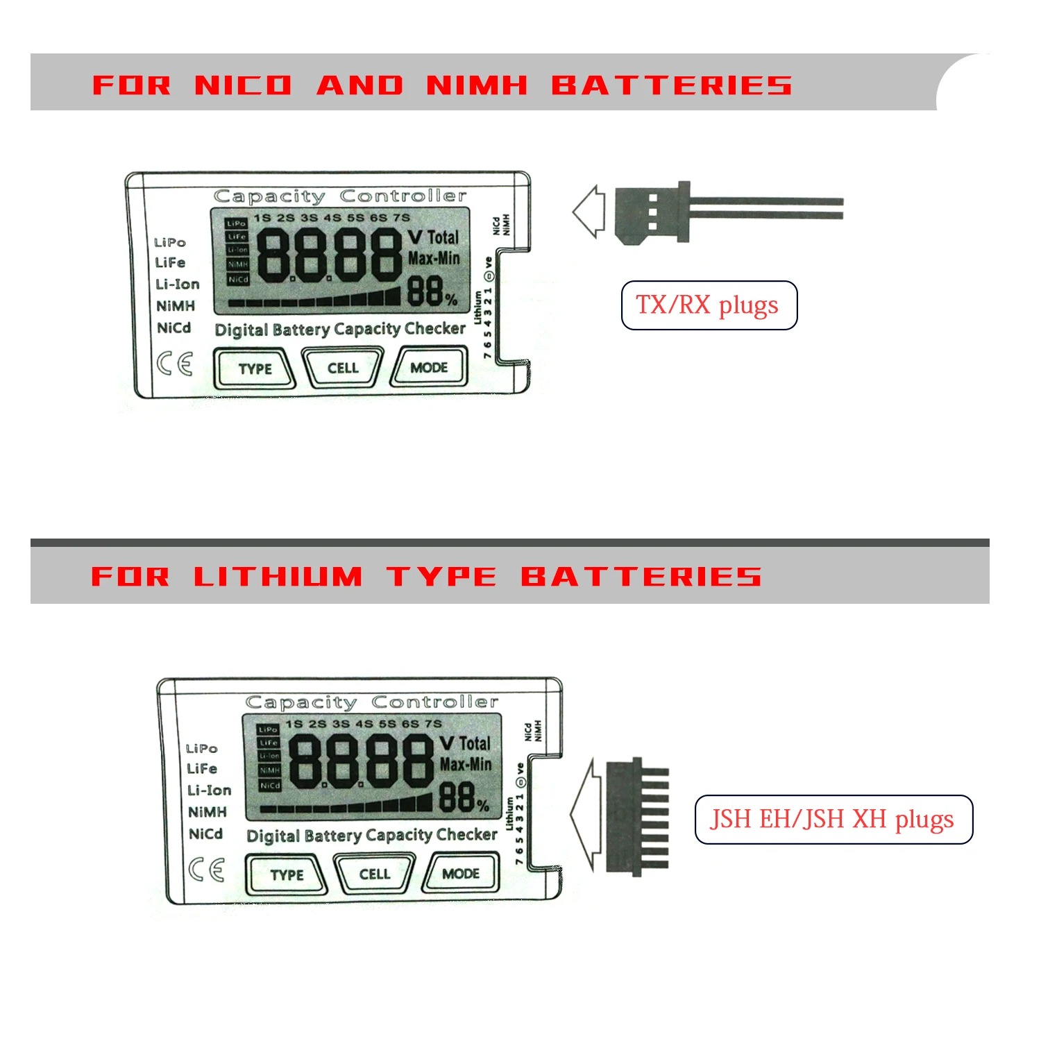 RC Cellmeter 7 Digital Battery - Drone Battery Alarm ulasan dan harga