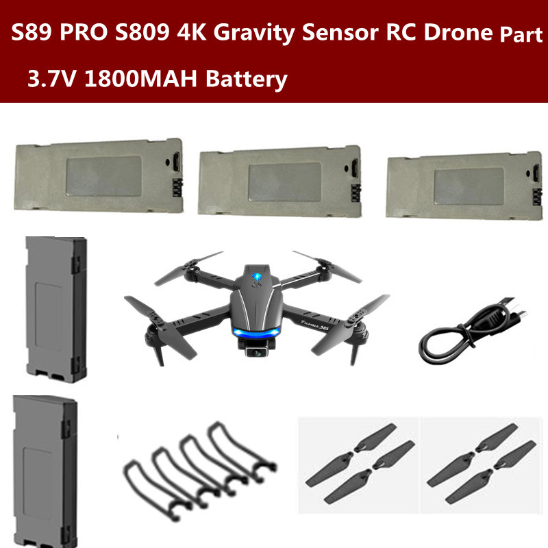 S89 PRO S809 4K Smart Hover  G - Drone Battery Smart ulasan dan harga