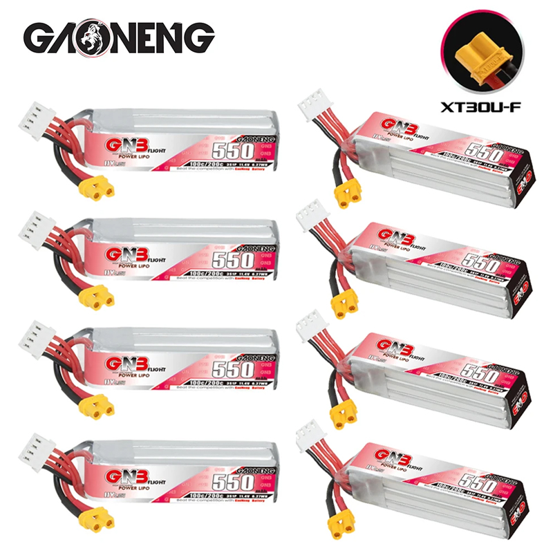 GNB HV 11.4V 550mAh 100C/200C  - Drone Battery Plate ulasan dan harga