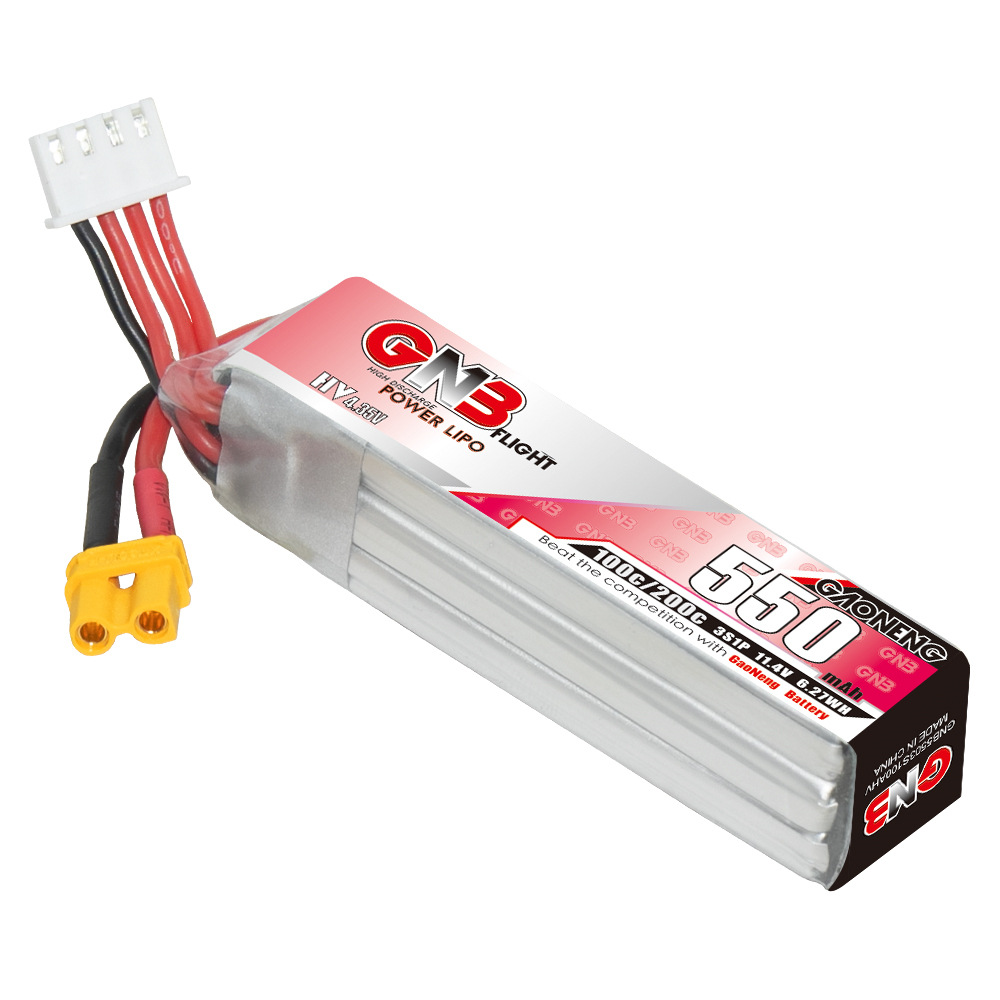 GNB HV 11.4V 550mAh 100C/200C  - Drone Battery Plate ulasan dan harga