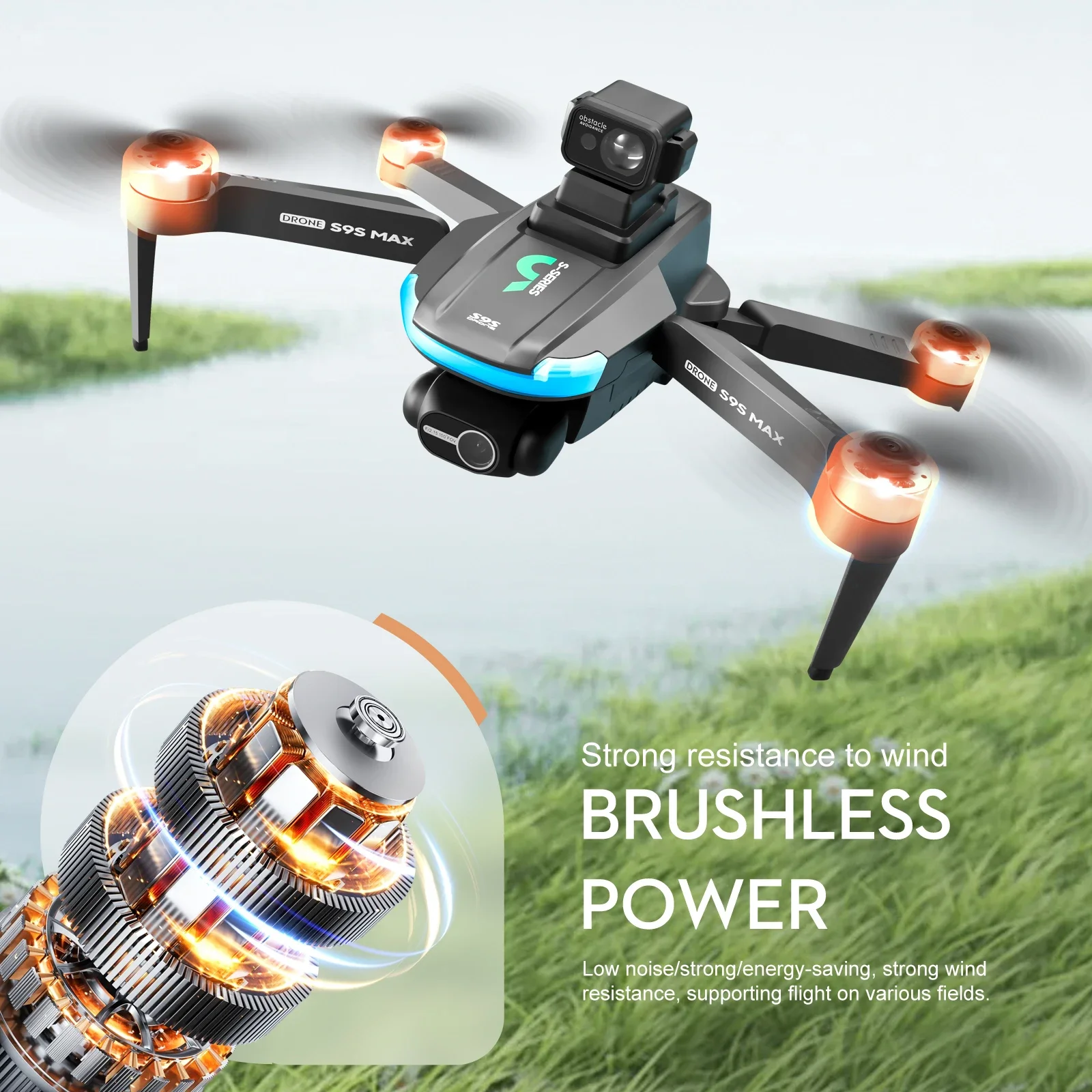 NEW S9S MAX MINI Drone 4K 2-Ax - Drone Battery Box ulasan dan harga