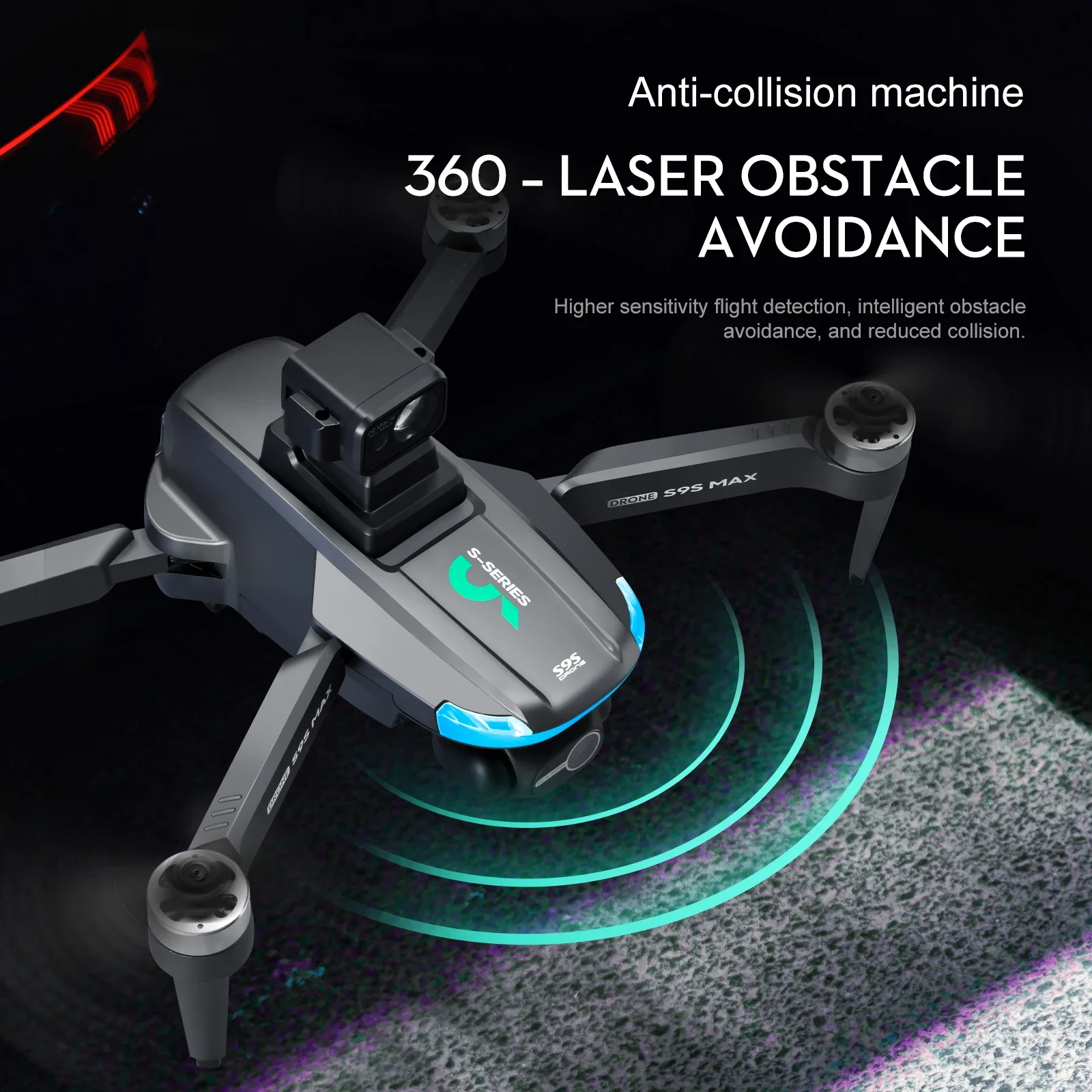 NEW S9S MAX MINI Drone 4K 2-Ax - Drone Battery Box ulasan dan harga