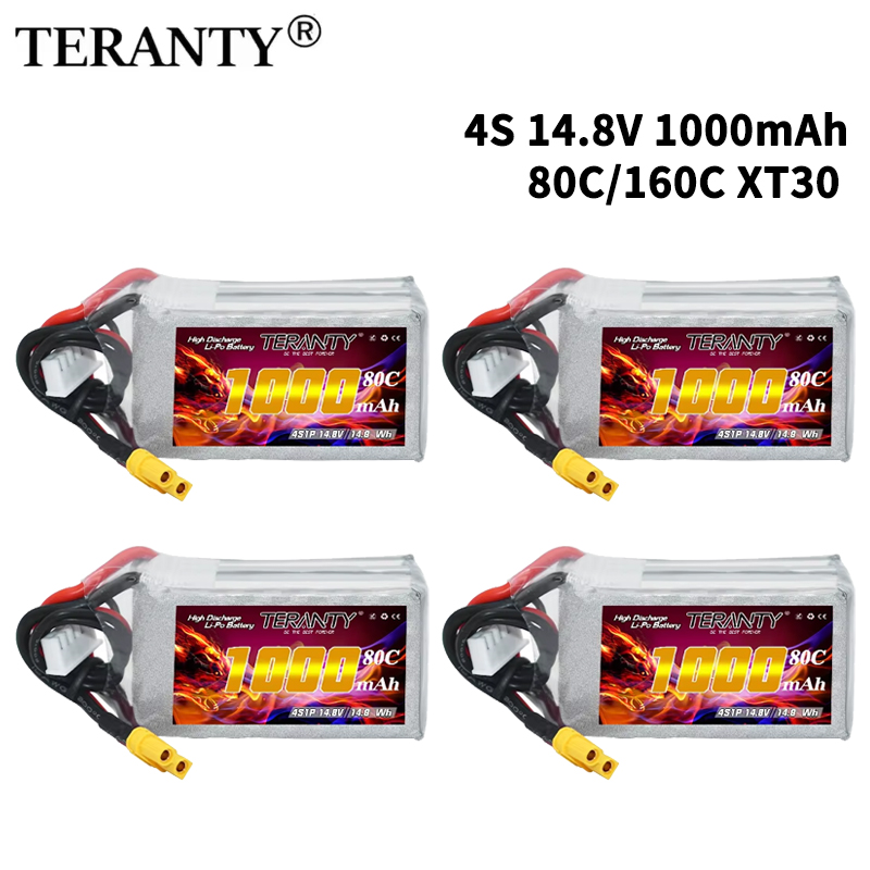 TERANTY 4S 1000mAh 14.8V 80C/1 - Drone Battery Plate ulasan dan harga