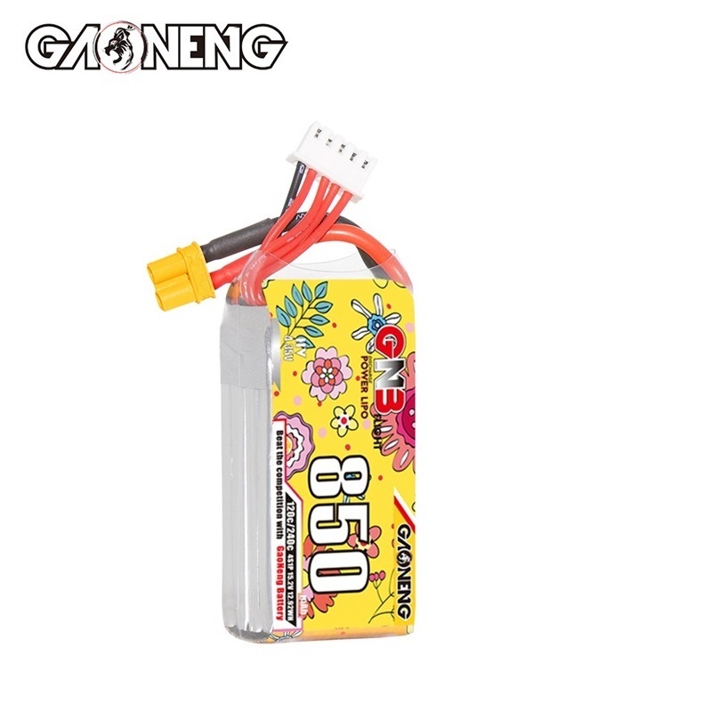 Upgraded GNB 4S 15.2V 850mAh L - Drone Battery Li-Ion ulasan dan harga