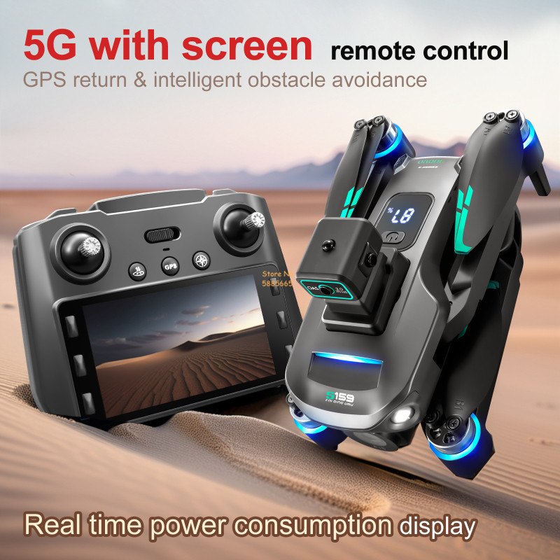 8K Dual Camera 5G WIFI FPV Rem - Drone Battery Case ulasan dan harga
