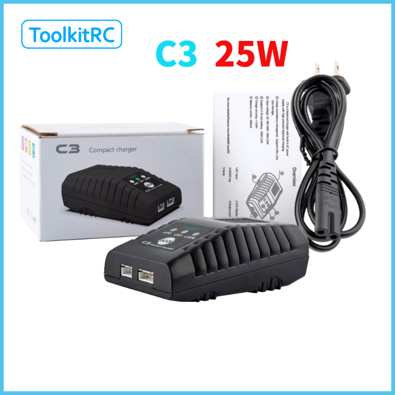 ToolkitRC C3 Balance Charger 2 - Drone Battery 3S ulasan dan harga