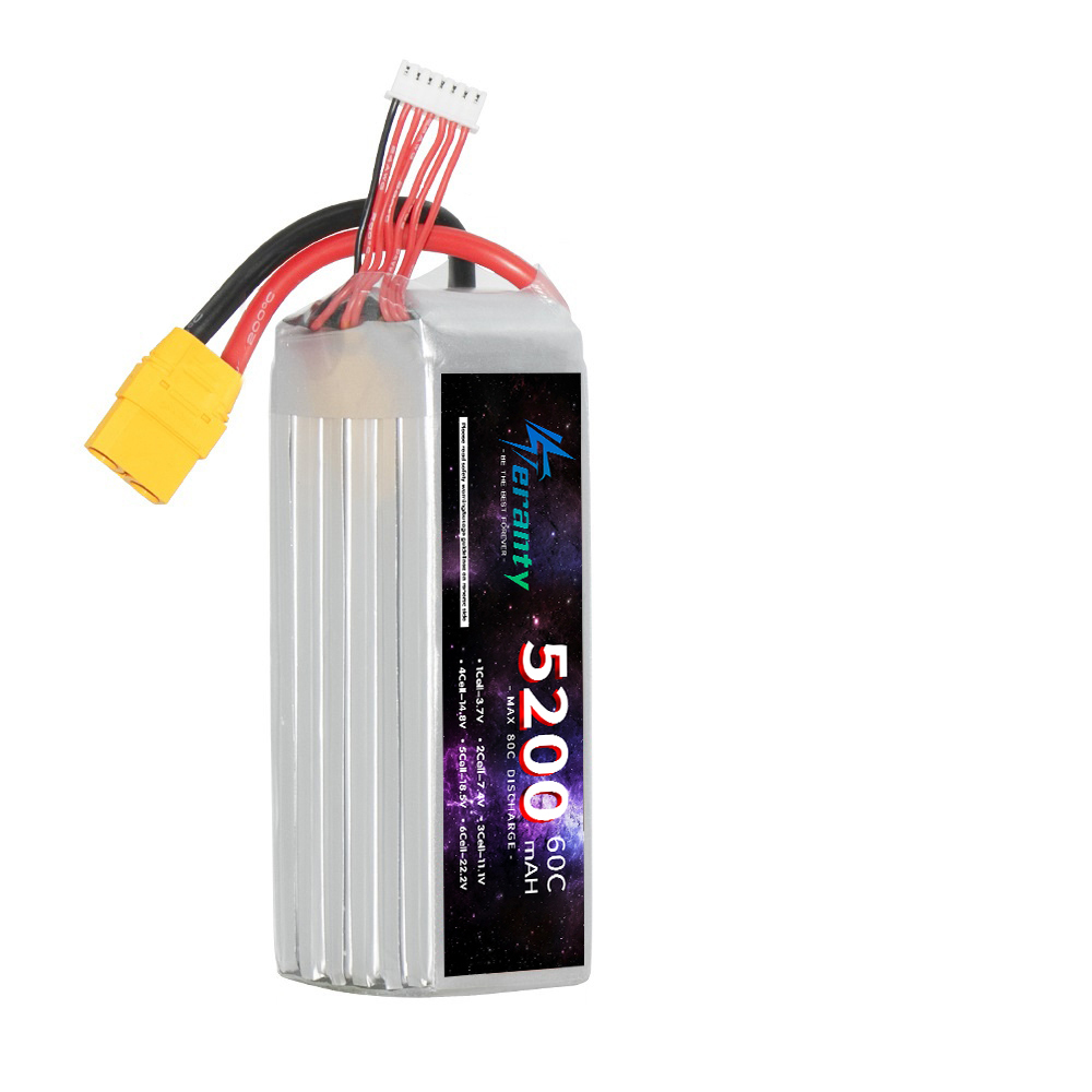 TERANTY 6S 5200mAh Lipo Batter - Drone Battery 4S ulasan dan harga