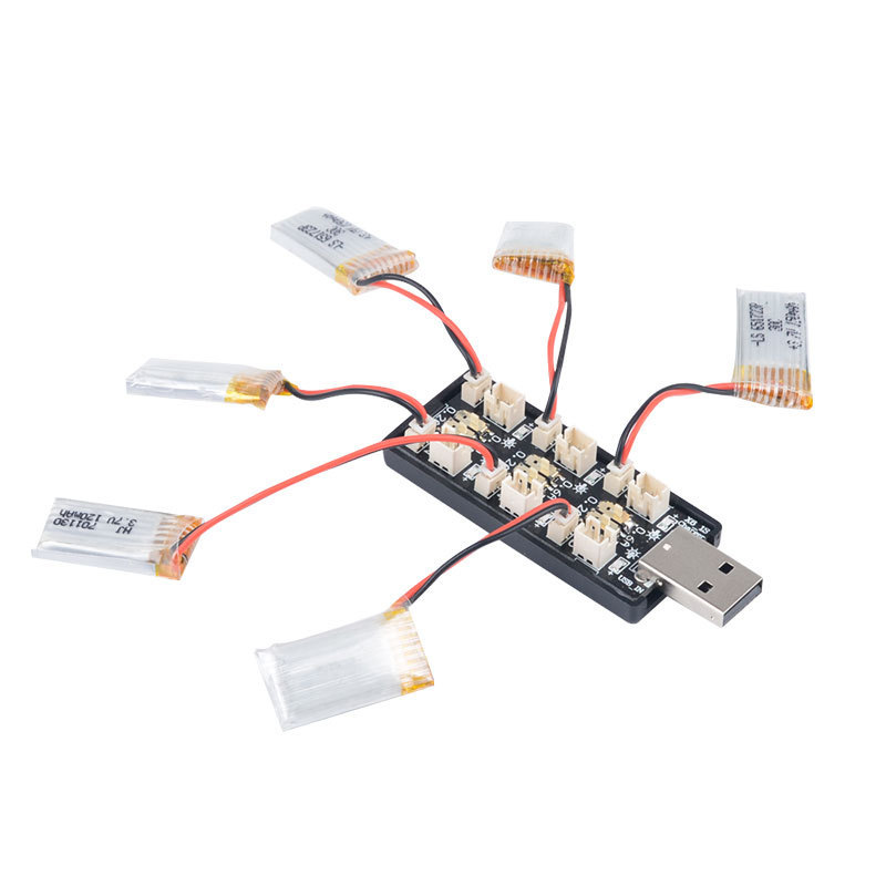 6CH USB 1S LiPo/LiHv 3.7V/4.2V - Drone Battery Connector ulasan dan harga