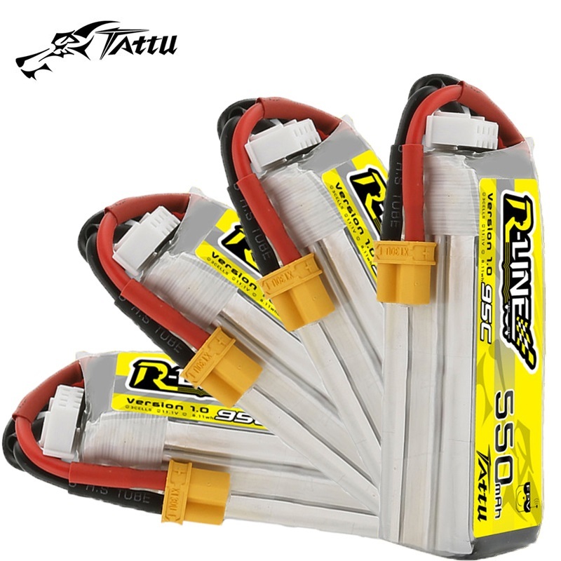 Upgrade TATTU R-LINE 1.0 550mA - Drone Battery 3S ulasan dan harga