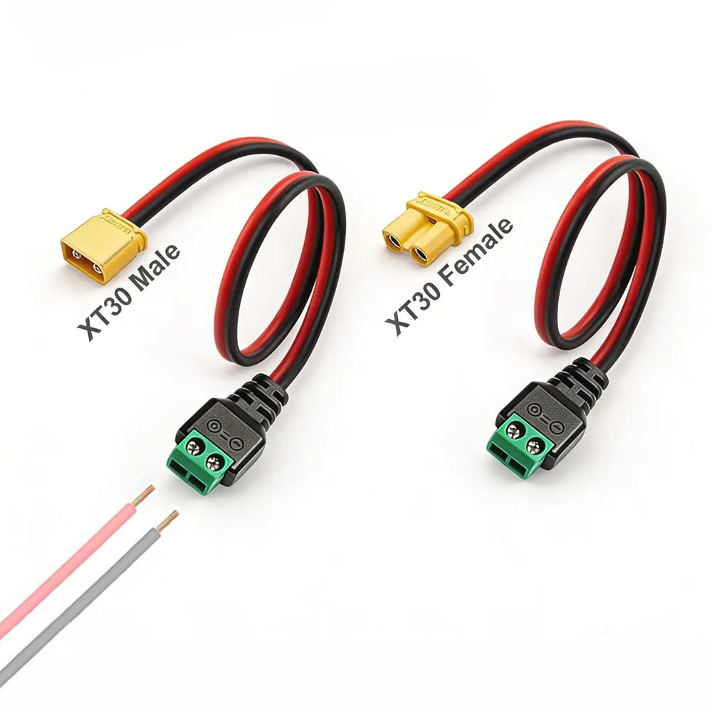 XT30 Male Female Connector Plu - Drone Battery Connector ulasan dan harga