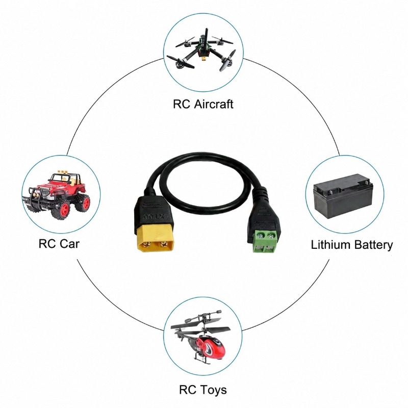XT60 Connector Male Female To  - Drone Battery Balance Charger ulasan dan harga