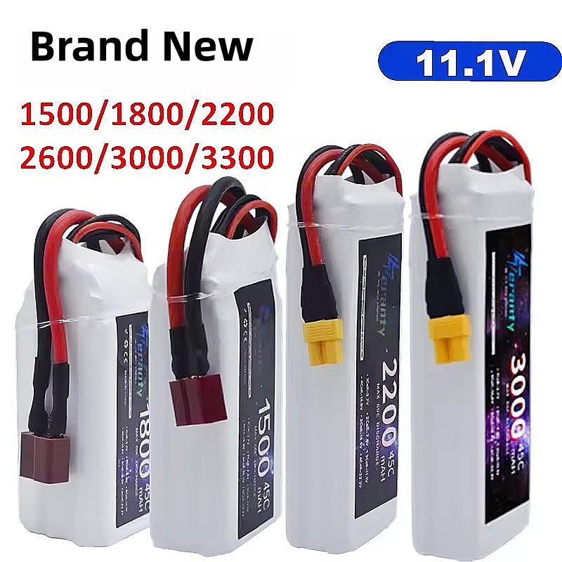 11.1V LiPo Battery 3S 1500mah  - Drone Battery Li-Ion ulasan dan harga