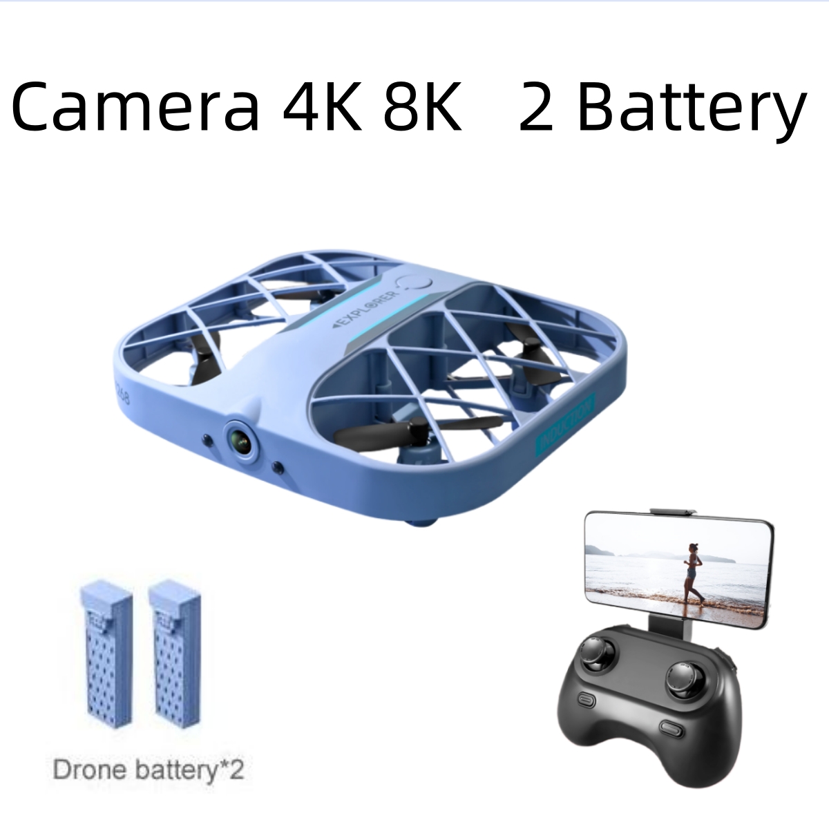 JJRC H107 FPV RC Drone with 2  - Drone Battery Box ulasan dan harga
