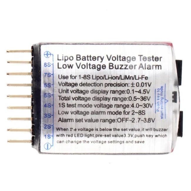 1/2/5PCS RC Voltage Display Ba - Drone Battery Alarm ulasan dan harga